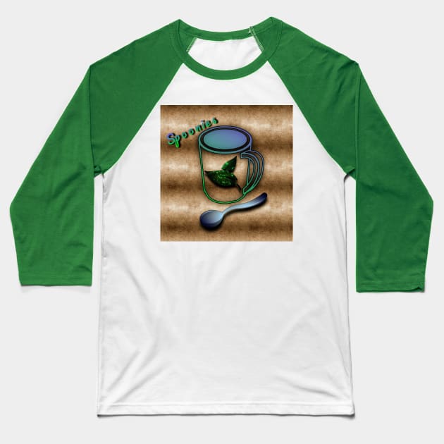 Spoonies Baseball T-Shirt by Lavender Moonstone